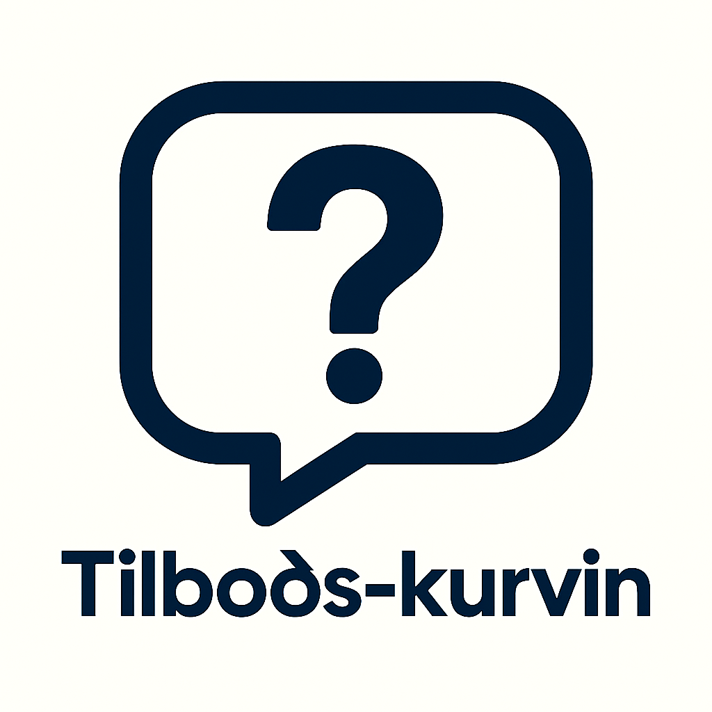 Fyrispurningar kurvin